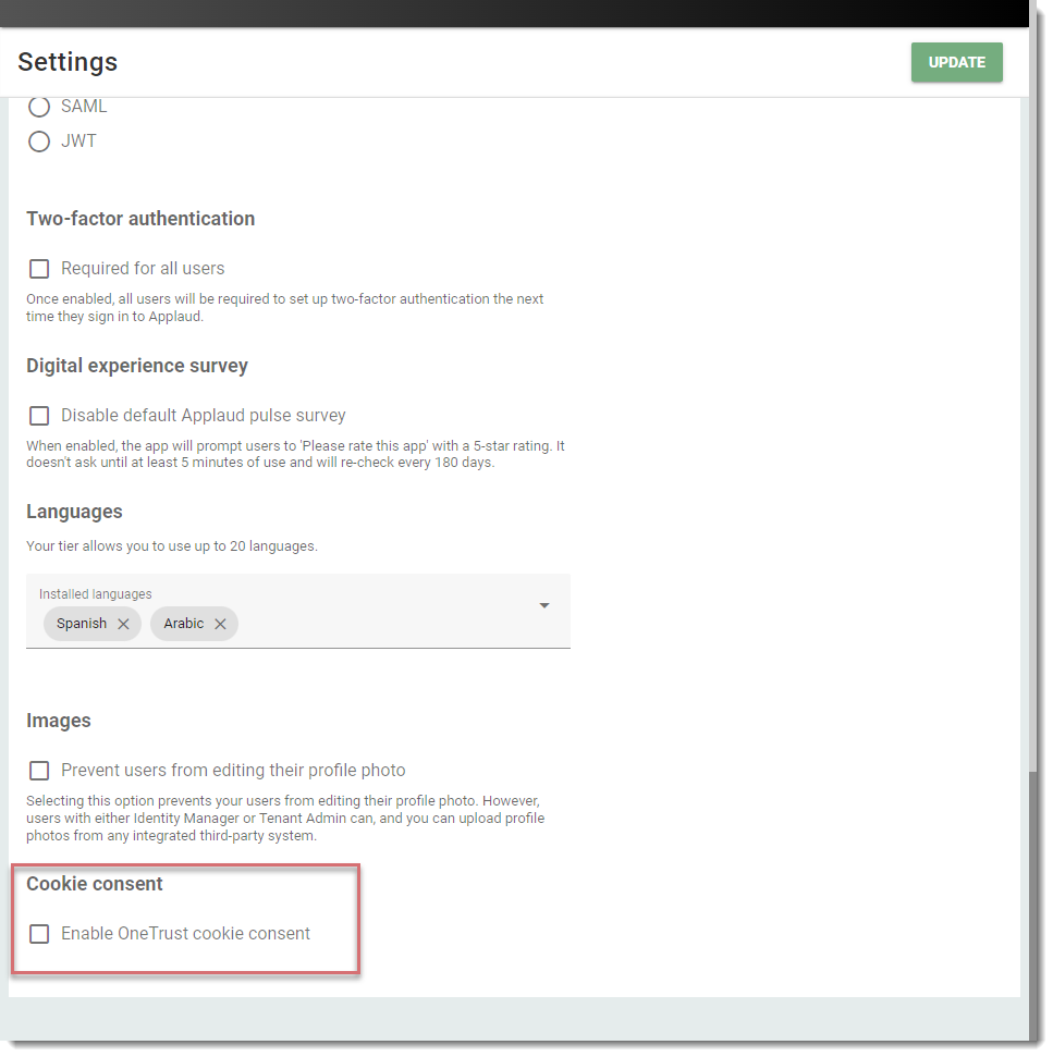 Managing Cookie Compliance Using OneTrust Cookie Consent